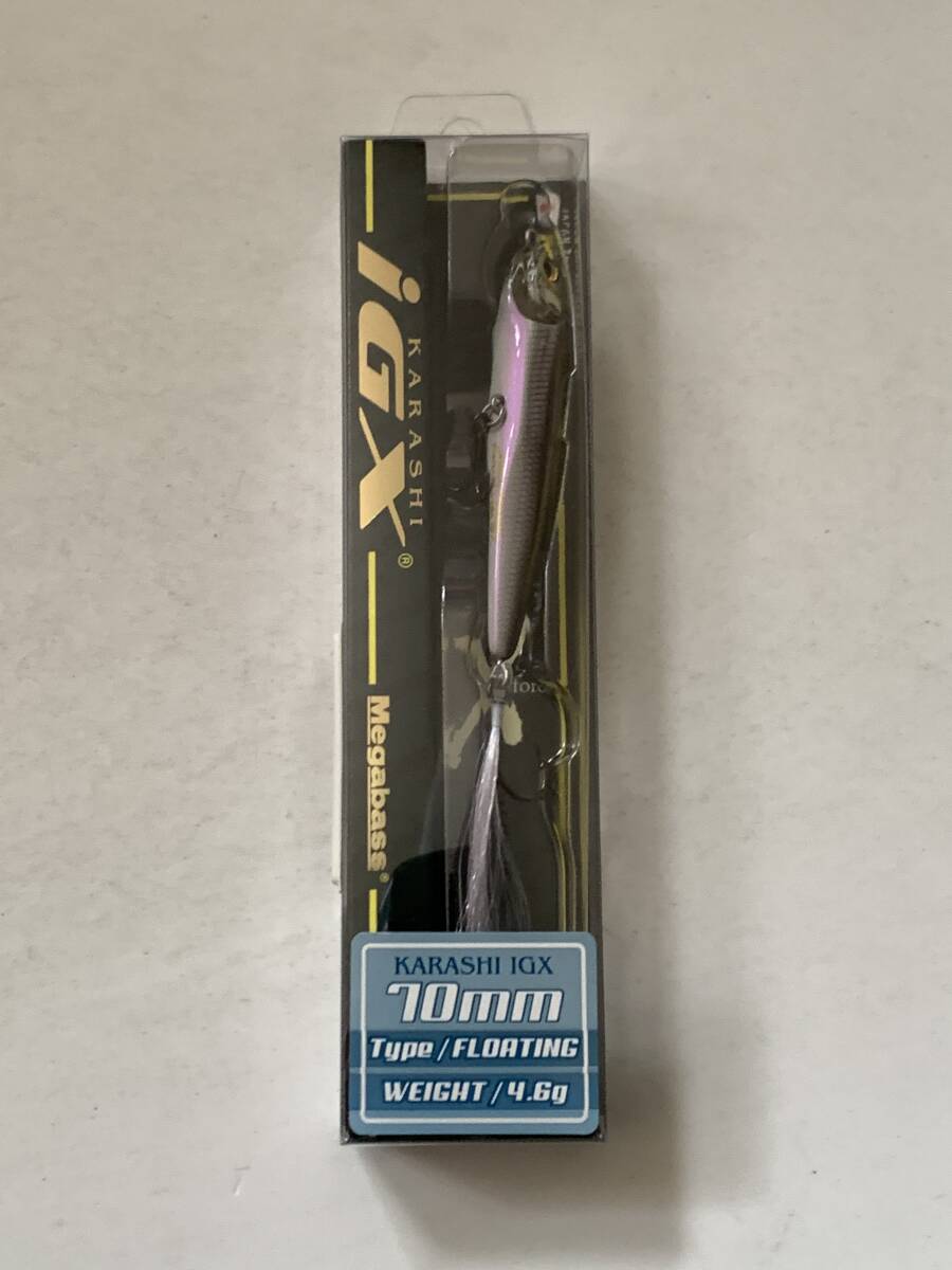 メガバス【KARASHI IGX 70F 3】70911拍卖