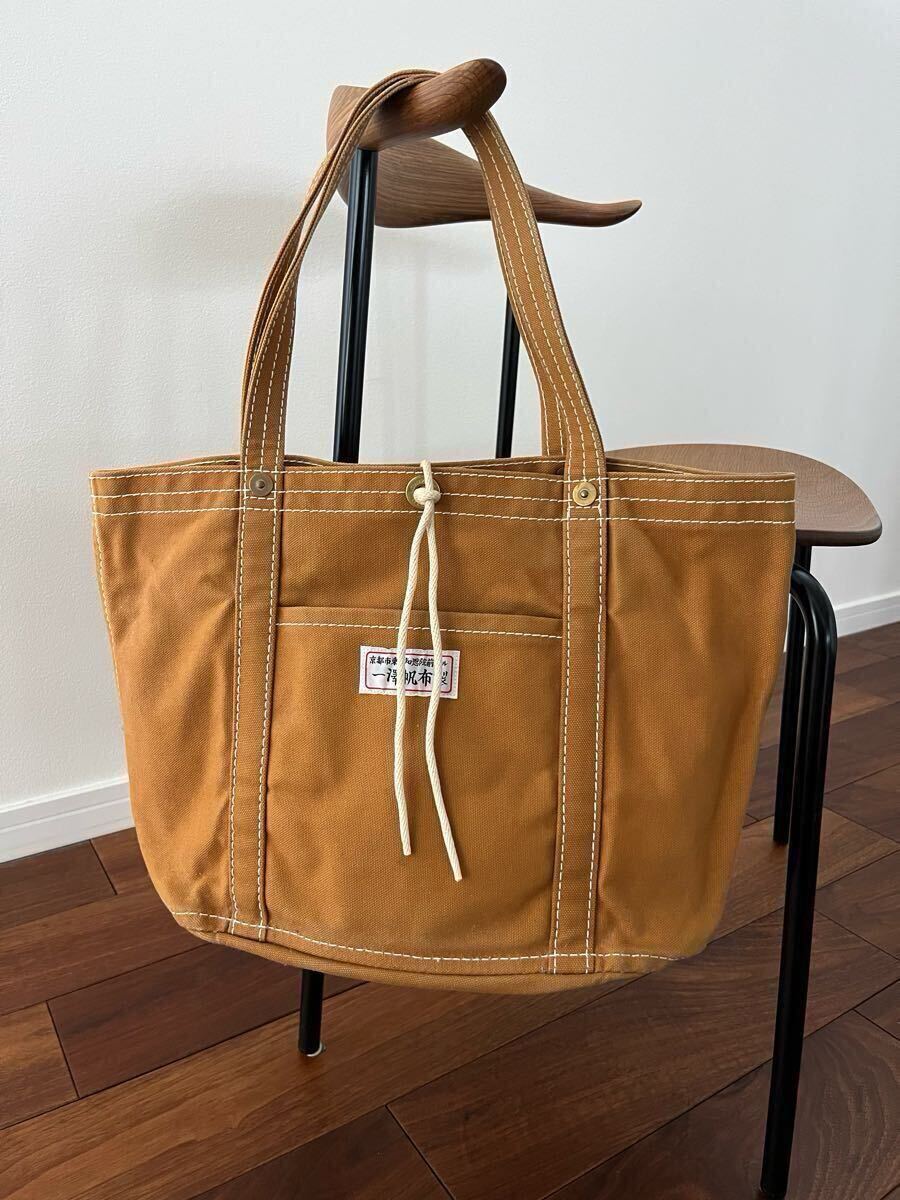 ○一澤帆布 信三郎帆布○手さげ トート ショルダー バッグ 鞄 帆布 京都 日本製拍卖