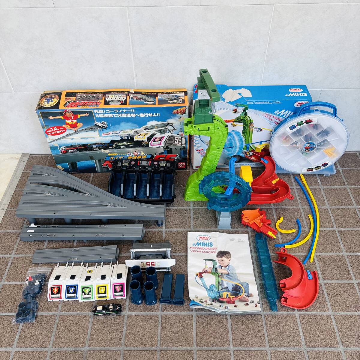 2点 まとめ BANDAI ライナー発進基地 ベイエリア55 トーマス&フレンズ ミニミニトーマス モーターライズド ジャンク NC2045M拍卖