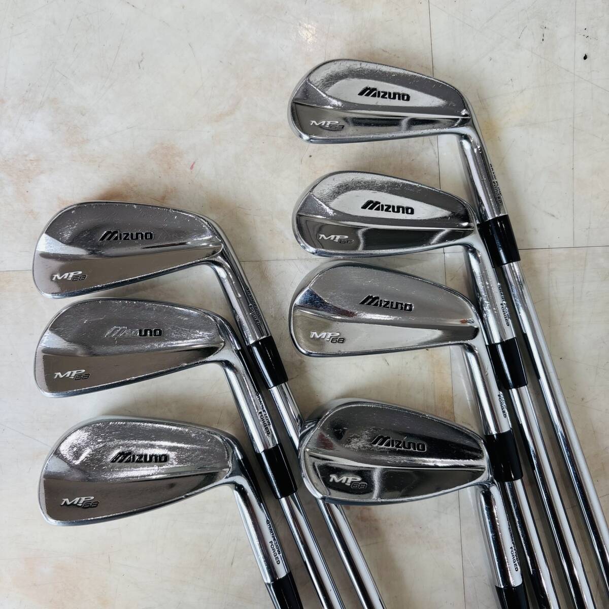 MIZUNO ミズノ MP68 アイアン ゴルフクラブ 7本 セット 4~P 右 ダイナミックゴールド ゴルフ スポーツ on288M拍卖