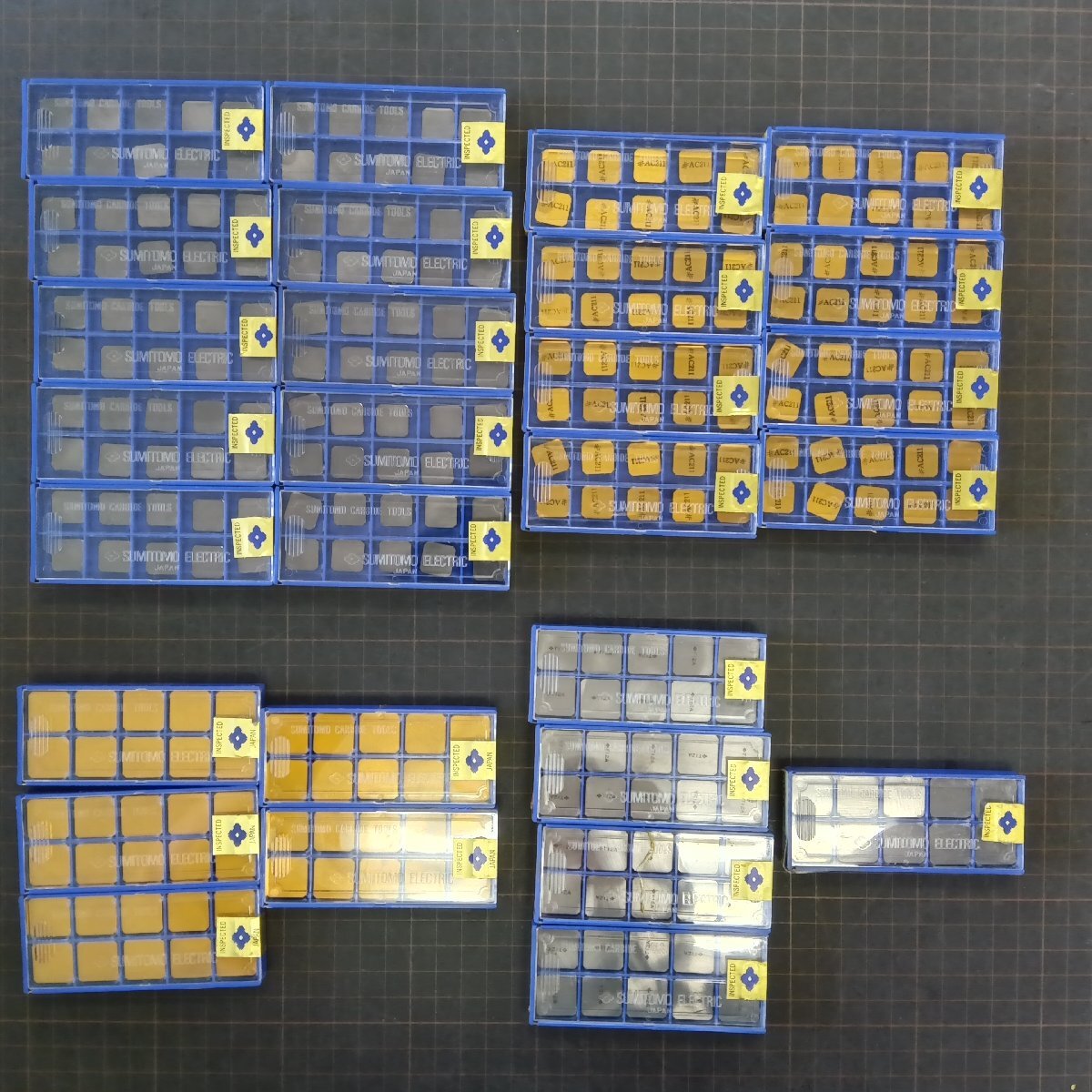 【hk371】住友電工 スローアウェイチップ SDMN42MT T130A他 ADMN, ADKN系 チップ 保管品 まとめ拍卖