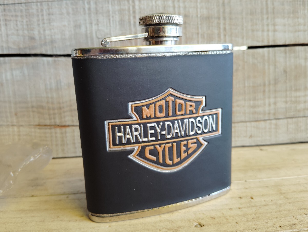 ハーレーダビッドソン スキットル 携帯ボトル ウイスキー拍卖