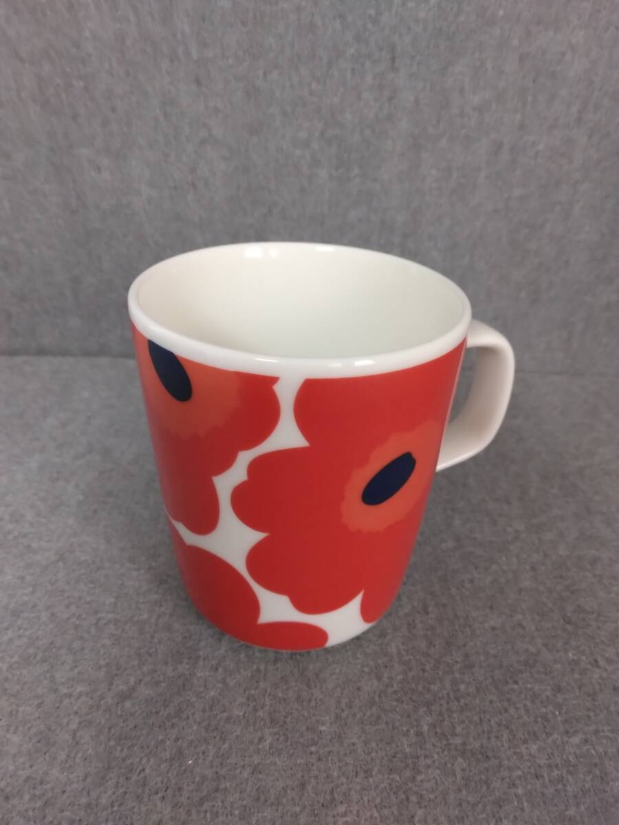 マグカップ マリメッコ 赤 Marimekko ウニッコ 茶器 食器 珈琲紅茶拍卖