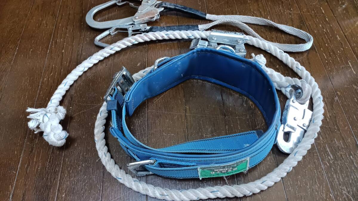 柱上安全帯 藤井電工 ツヨロン ② U字つり専用16mm 2M 中古品拍卖