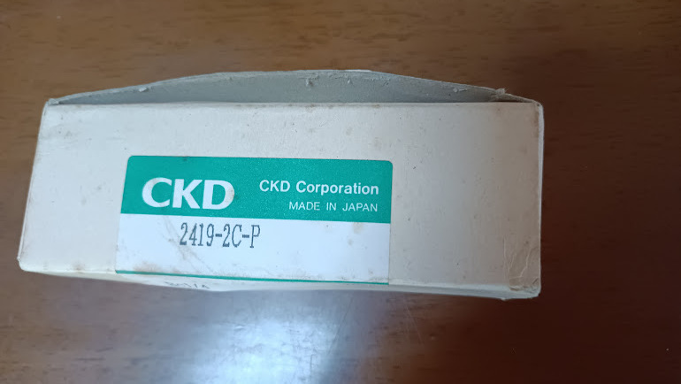 コンプレッサー用 減圧弁」CKD レギュレーター 2419-2C-P 6mm 未使用 保管品拍卖