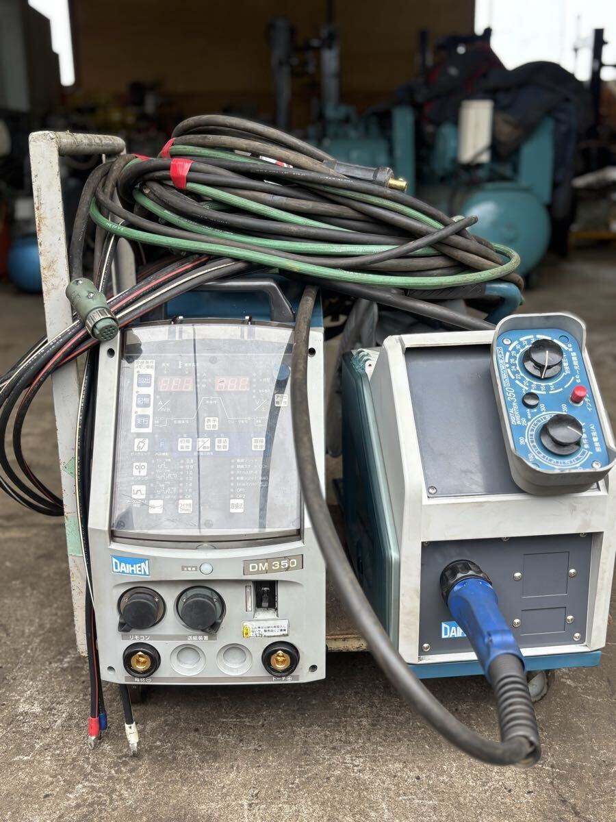 CO2/MAG溶接用直流電源のダイヘンDM−350(s-2)年式2017、中古品使用少ない、動作確認済み拍卖