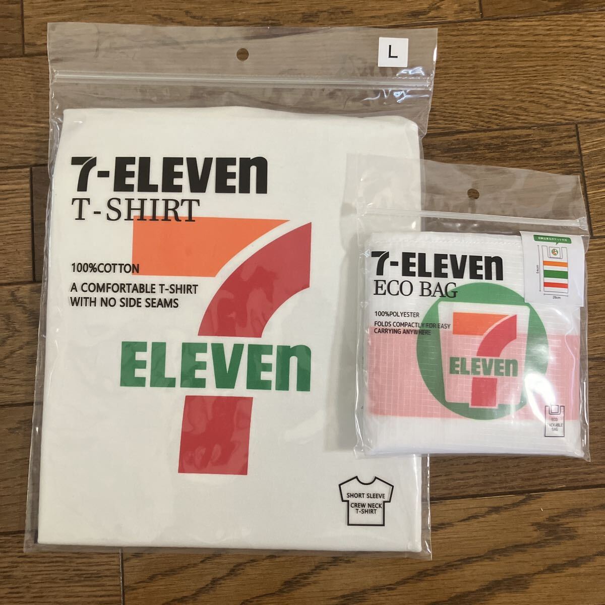 7-イレブンTシャツLサイズ・エコバッグ拍卖