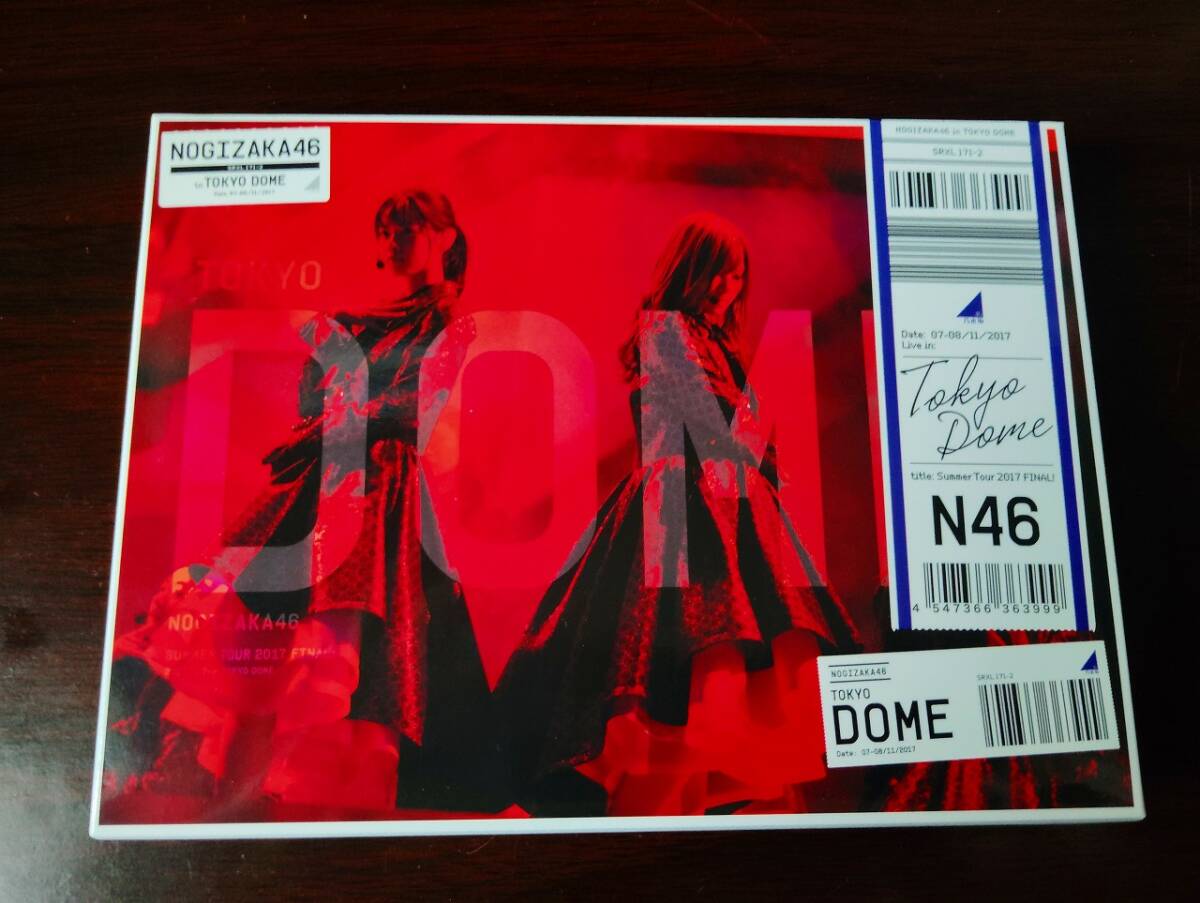 中古Blu-ray 乃木坂46 「真夏の全国ツアー2017 FINAL! IN TOKYO DOME」 完全生産限定版 Blu-ray2枚組 特典付き拍卖
