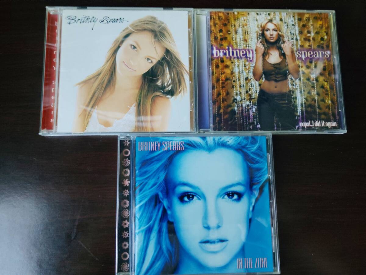 中古CD 3枚セット ブリトニー・スピアーズ 「BABY ONE MORE TIME」 「Oops!... I Did It Again」 「In The Zone」 Britney Spears拍卖