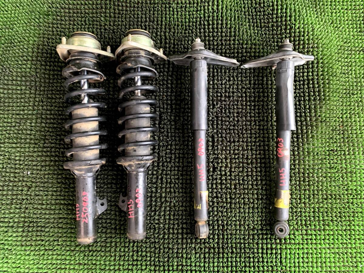 ●即決値段●漏れなし●97453KM アクティ HH5 HH6 ホンダ バモス HM1 HM2純正 サスペンション 左右 ストラット リアショックアブソーバー 拍卖