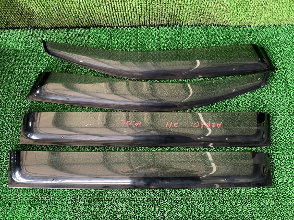 ●即決値段●2トヨタ ノア ヴォクシー AZR60G 65G 純正 サイドバイザー 雨除け ドアバイザー 一式 ピンなし拍卖