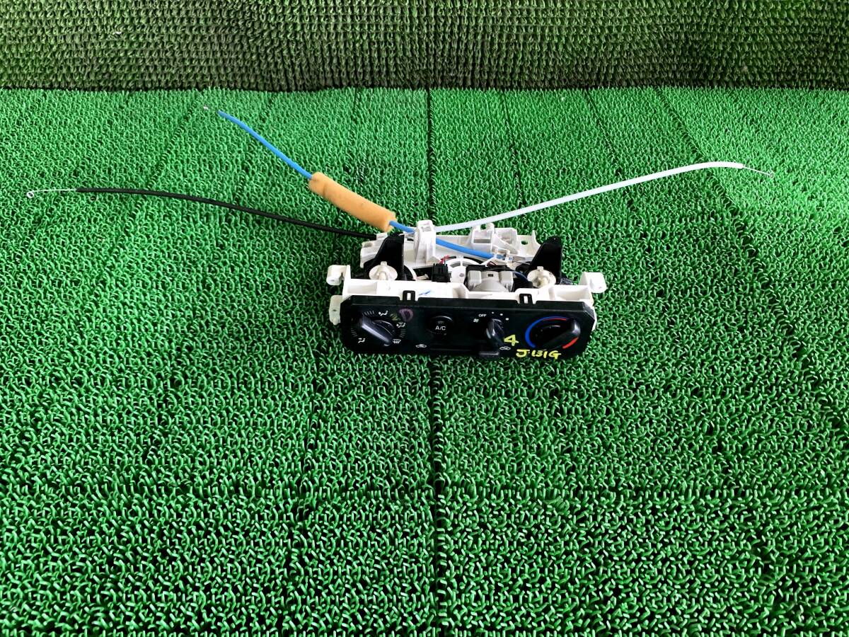 ●即決値段● 4 ダイハツ テリオスキッド J111G J131G 純正 エアコンスイッチ エアコンパネル ワイヤー付き エアコンつまみ拍卖