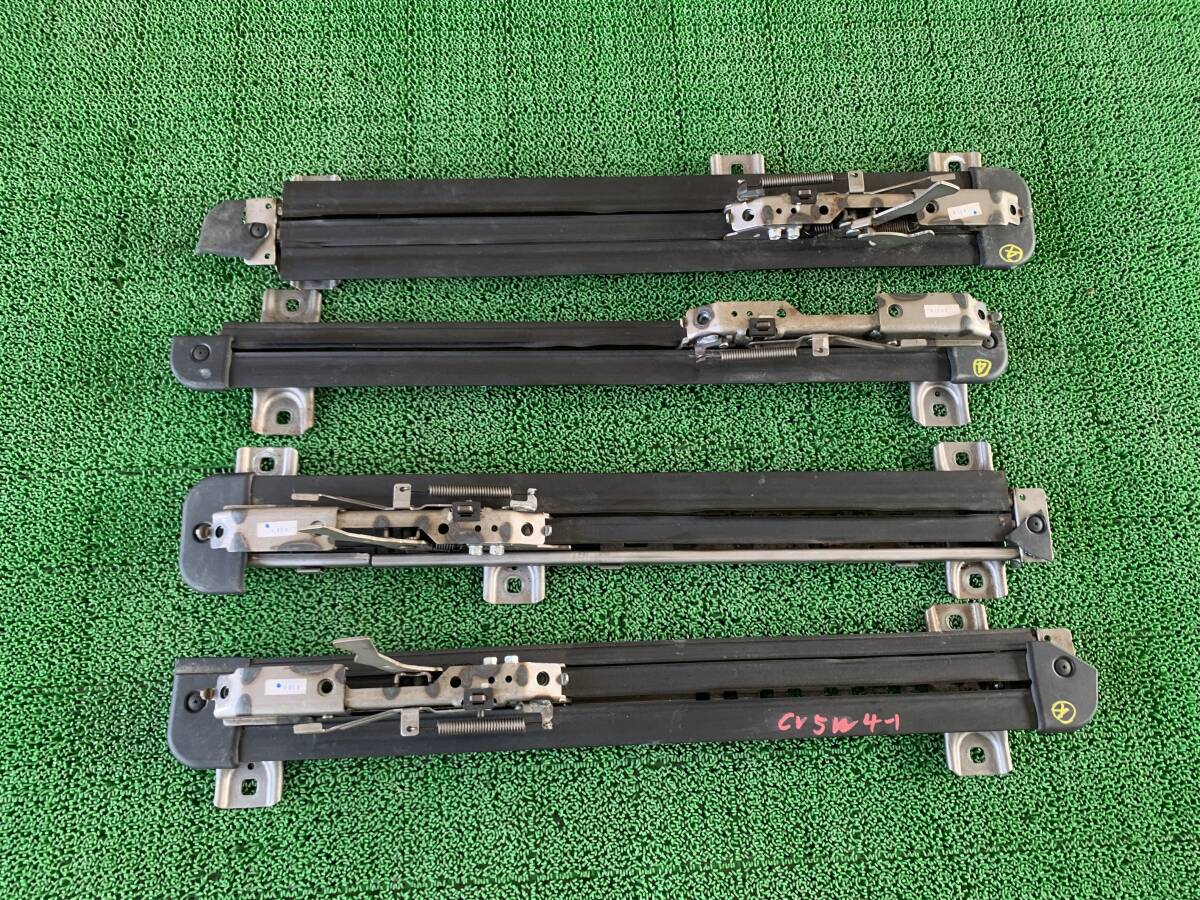 ●即決値段● 4 三菱 デリカ D5 CV5W 4本 2列目 シートレール スライドレール拍卖