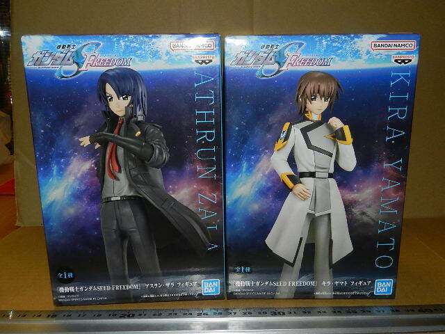 ☆未使用 機動戦士ガンダムSEED DESTINY Figure/フィギュア ※キラ・ヤマト&アスラン・ザラ拍卖