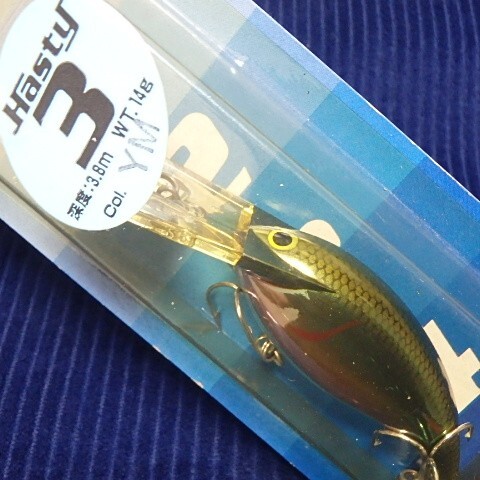 【ディープで火の玉が舞う!】 スミス 火の玉 ハスティー3 YM 新品パッケージ!スーパーストライク SMITH HASTY3 CRANKBAIT YM NIP!拍卖