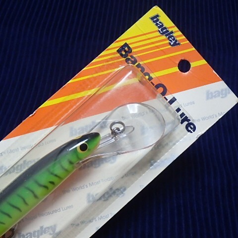 ポンプリトリーブ炸裂! オールド バグリー ディーパーダイビング バングオー 5 ホットタイガー BAGLEY DEEPER DIVING BANG O DD5 H69T拍卖