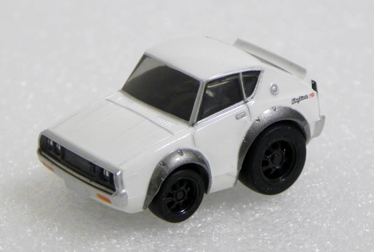 ちびっこチョロQ 日産 スカイライン 2000 GT-R KPGC110 ケンメリ ホワイト 50周年 スカイライン GT-R ヒストリー拍卖