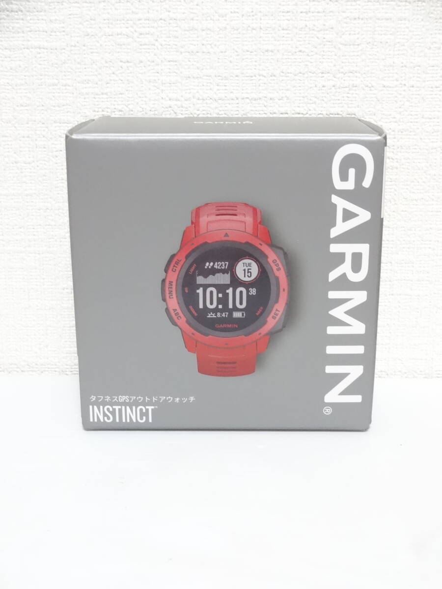 ガーミン INSTINCT Flame Red 010-02064-32拍卖