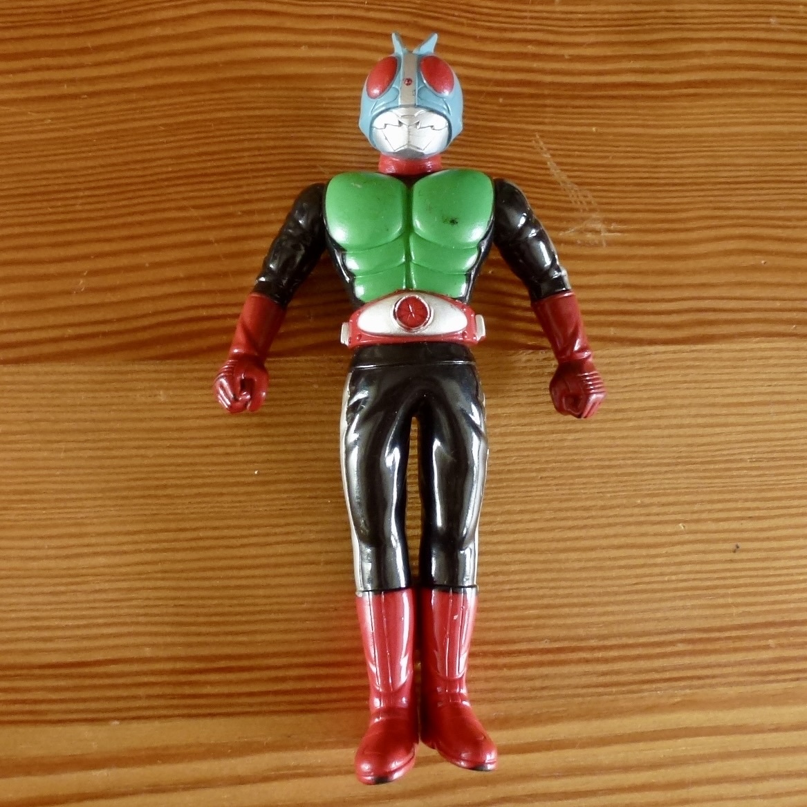 仮面ライダー 2号 ソフビ 当時物 80年代 即決あり!拍卖