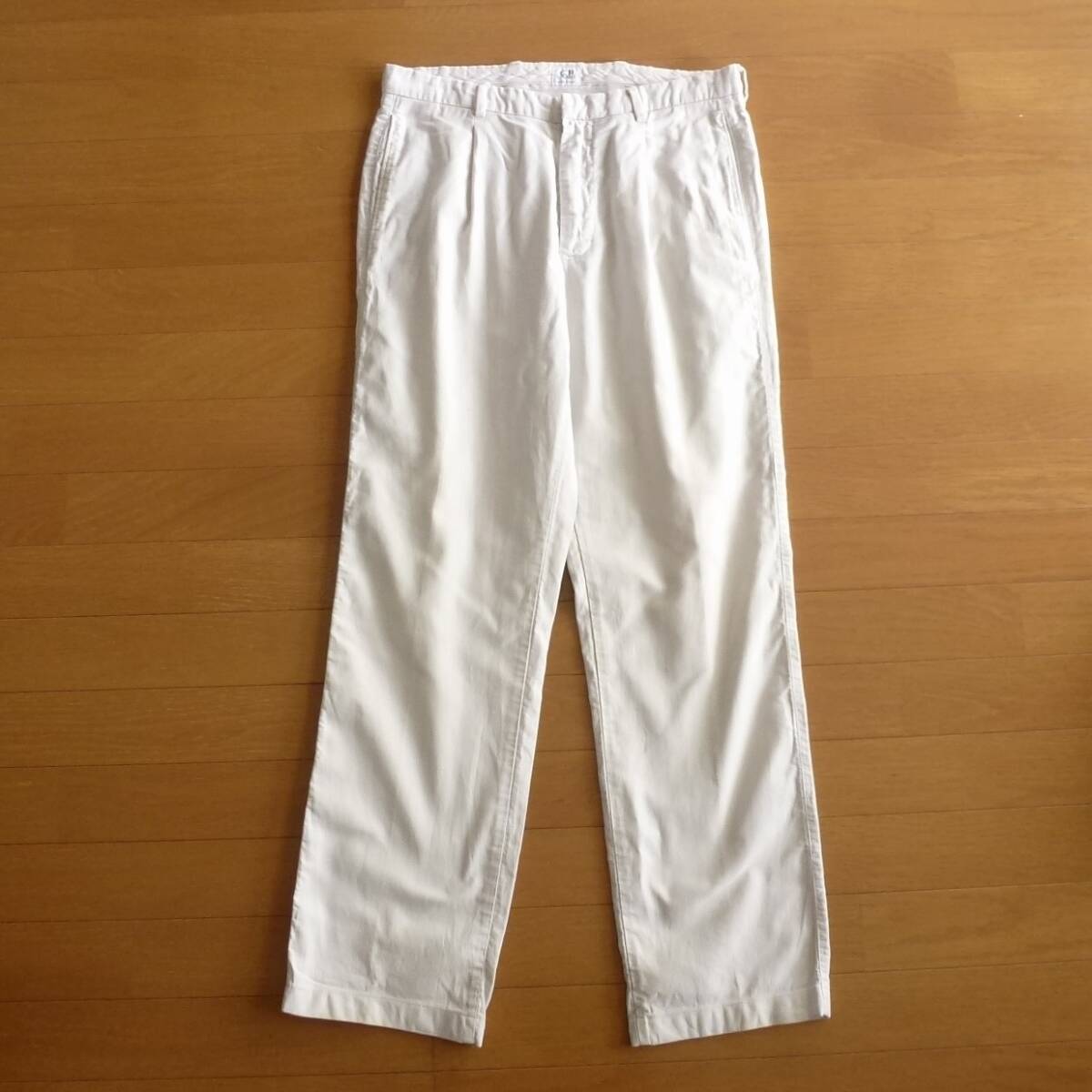 イタリア製 C.P.COMPANY シーピーカンパニー コットン パンツ タック チノパン 46 ワークパンツ 即決あり!拍卖
