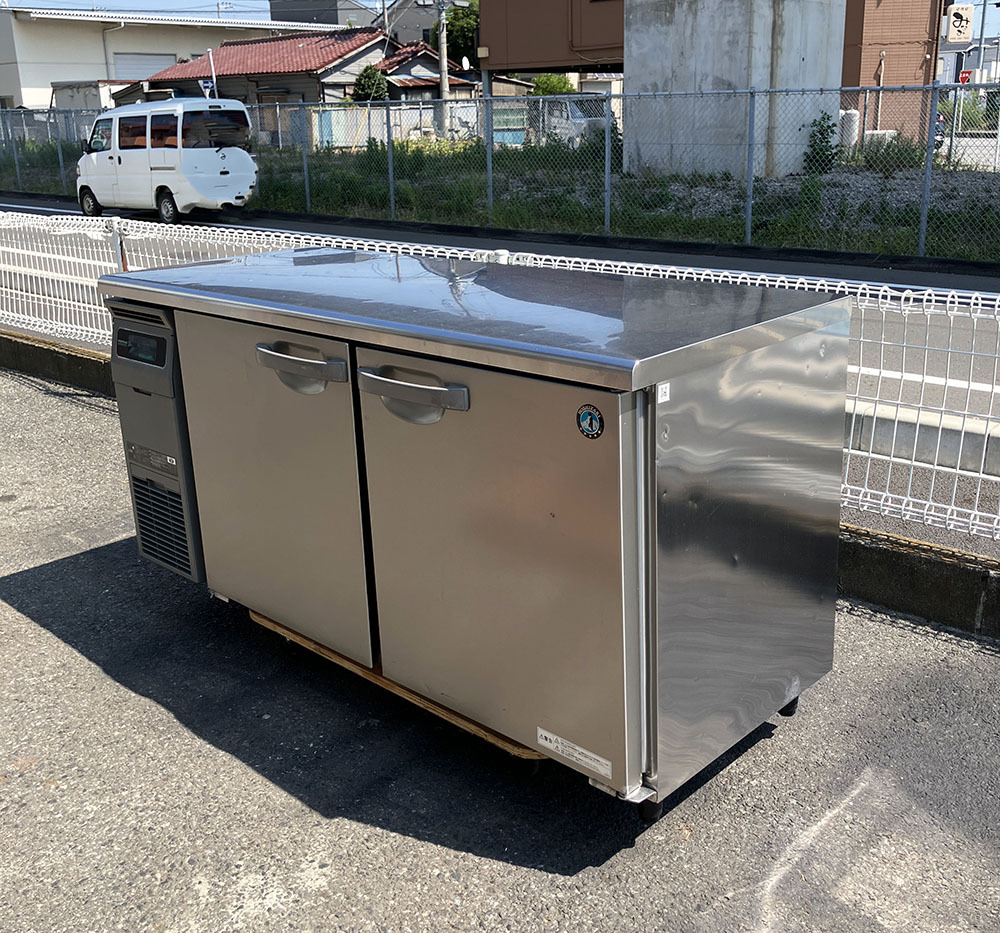 2022年製 ホシザキ 冷蔵コールドテーブル RT-150SNG-1 100V 幅1500 奥行600 高さ800 蒸発装置付 アンダーカウンター 厨房 業務用 中古拍卖