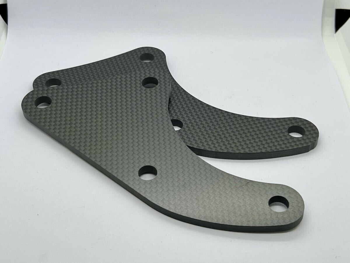 ホンダ エイプ / XR 50/100 AC16 HC07 AD14 HD13 ドライカーボンエンジンマウント ハンガー プレート 検)モンキー ゴリラ CB XE Ape拍卖