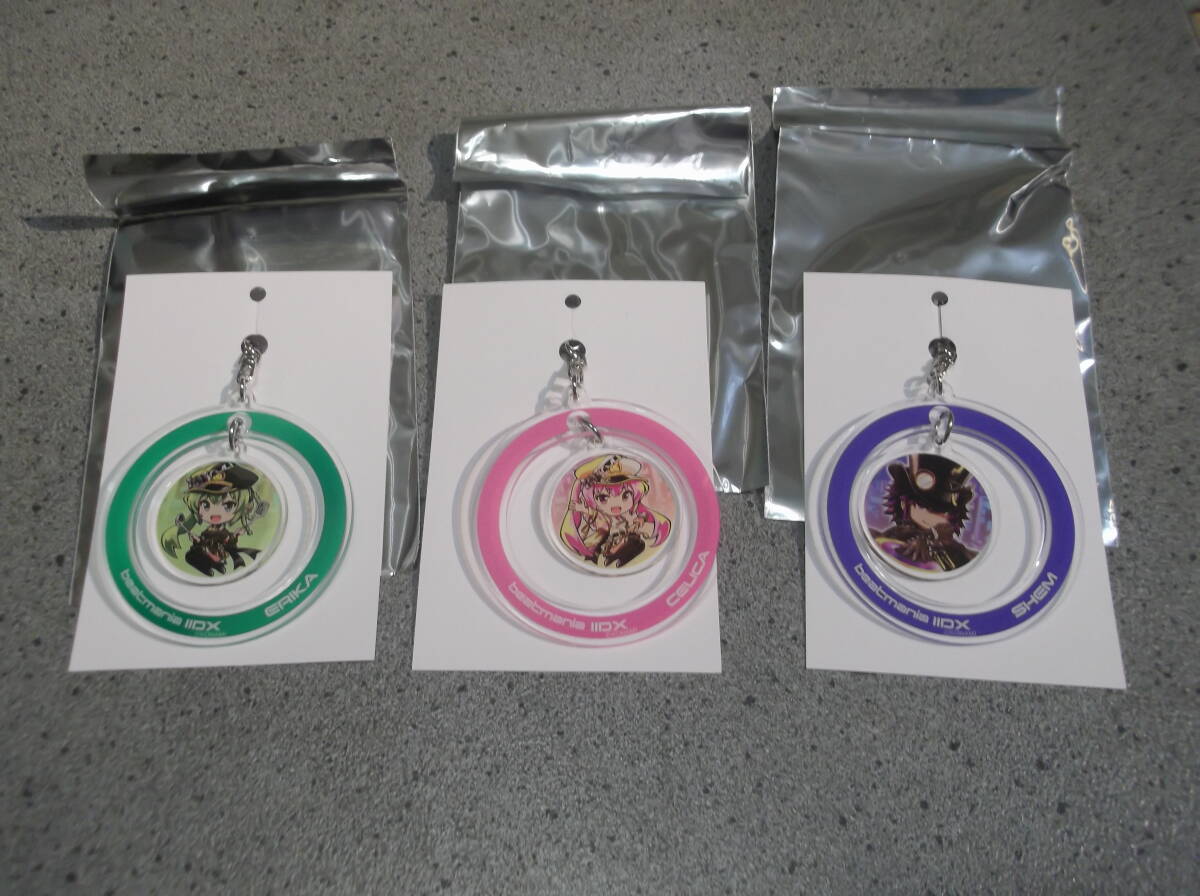 ビートマニア2DX 31 EPOLIS オリジナル キャラクターストラップ 3点セット拍卖