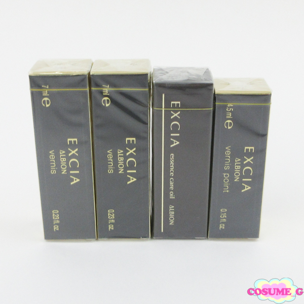 アルビオン エクシア ヴェルニ #01 #05 ポイント #01 AL エッセンス ケアオイル 7.0ml 4点セット MC884拍卖