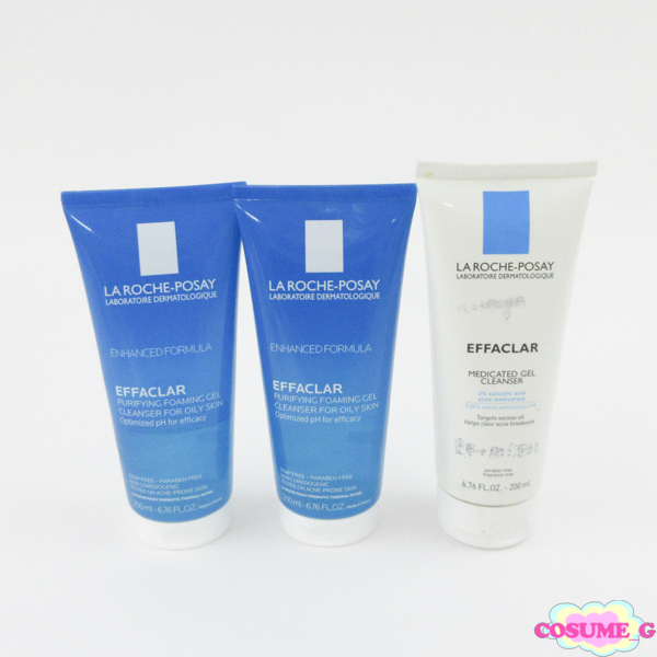 ラ ロッシュ ポゼ エファクラ フォーミング クレンザー 200ml エクファラ メディケーティッド ジェルクレンザー 200ml 3点セット MC883拍卖