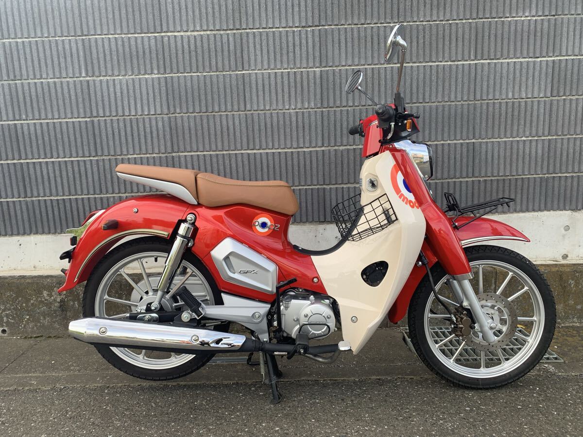 配送のみ GPX POPZ 110 赤 レッド 希少 レア 実働 書付 1381km 通勤 通学 クロスカブ ハンターカブ CT125 C125 試運転確認済み拍卖