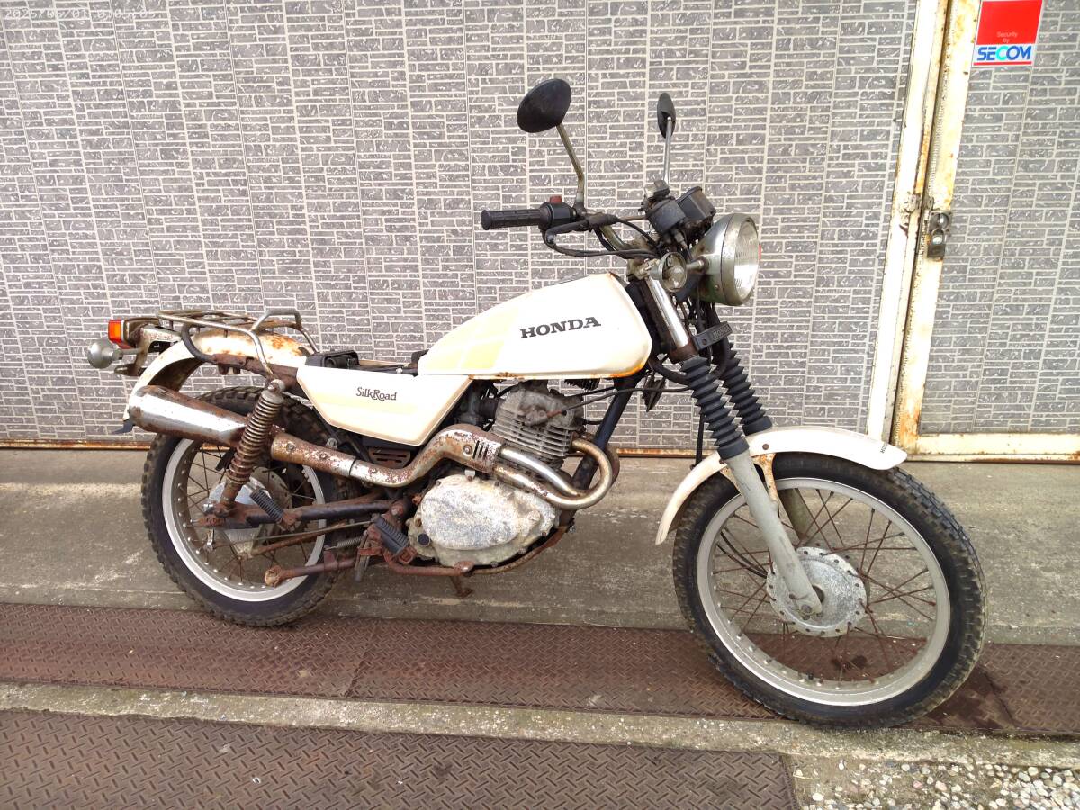 シルクロード250書類付きの不動車 NO-1拍卖