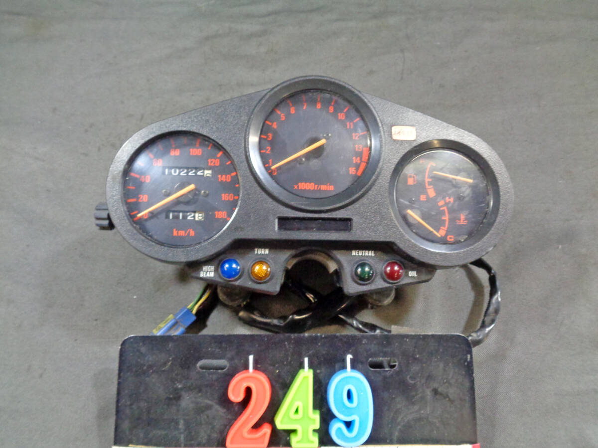 当時物の純正品 GF250 メーターASSY拍卖