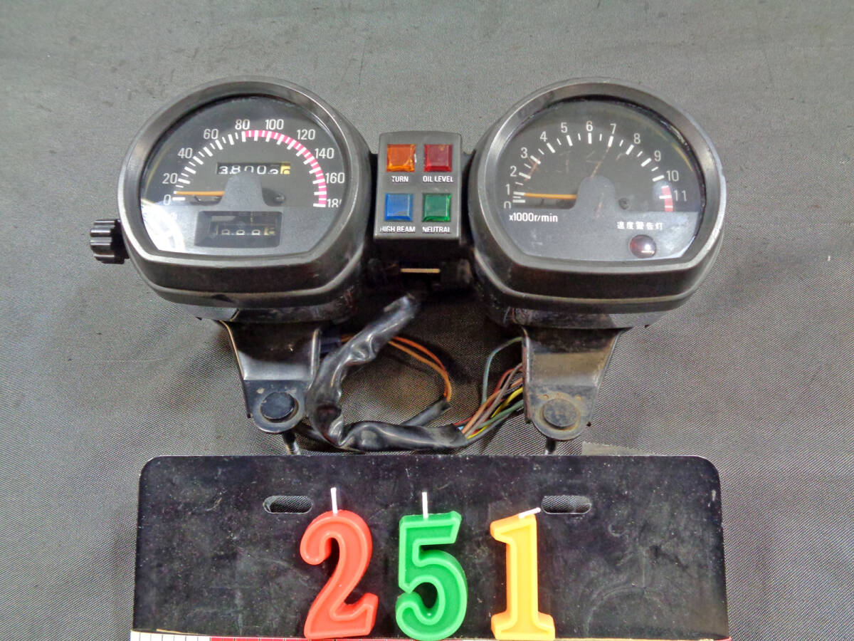 当時物の純正品 XJ400SP メーターASSY拍卖