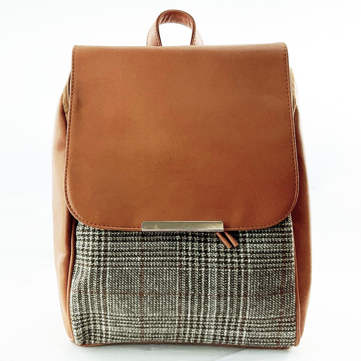 リュックサック レディース鞄 シンプル レトロ ブラウン拍卖