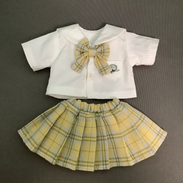 【服】1/6ドール IMOMODOLL Tinyfox 幼SD 等 制服 イエロー拍卖