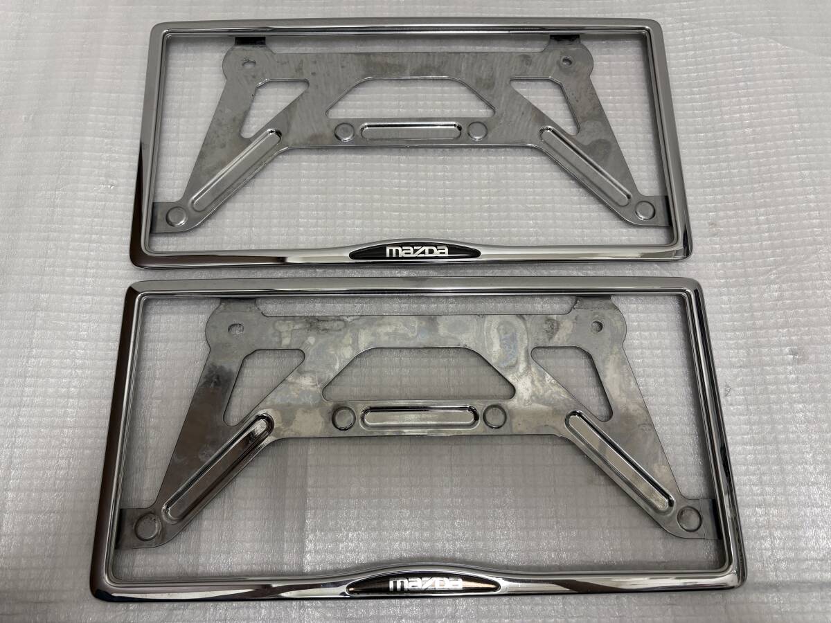 mazda マツダ 純正 ナンバーフレーム フレーム拍卖