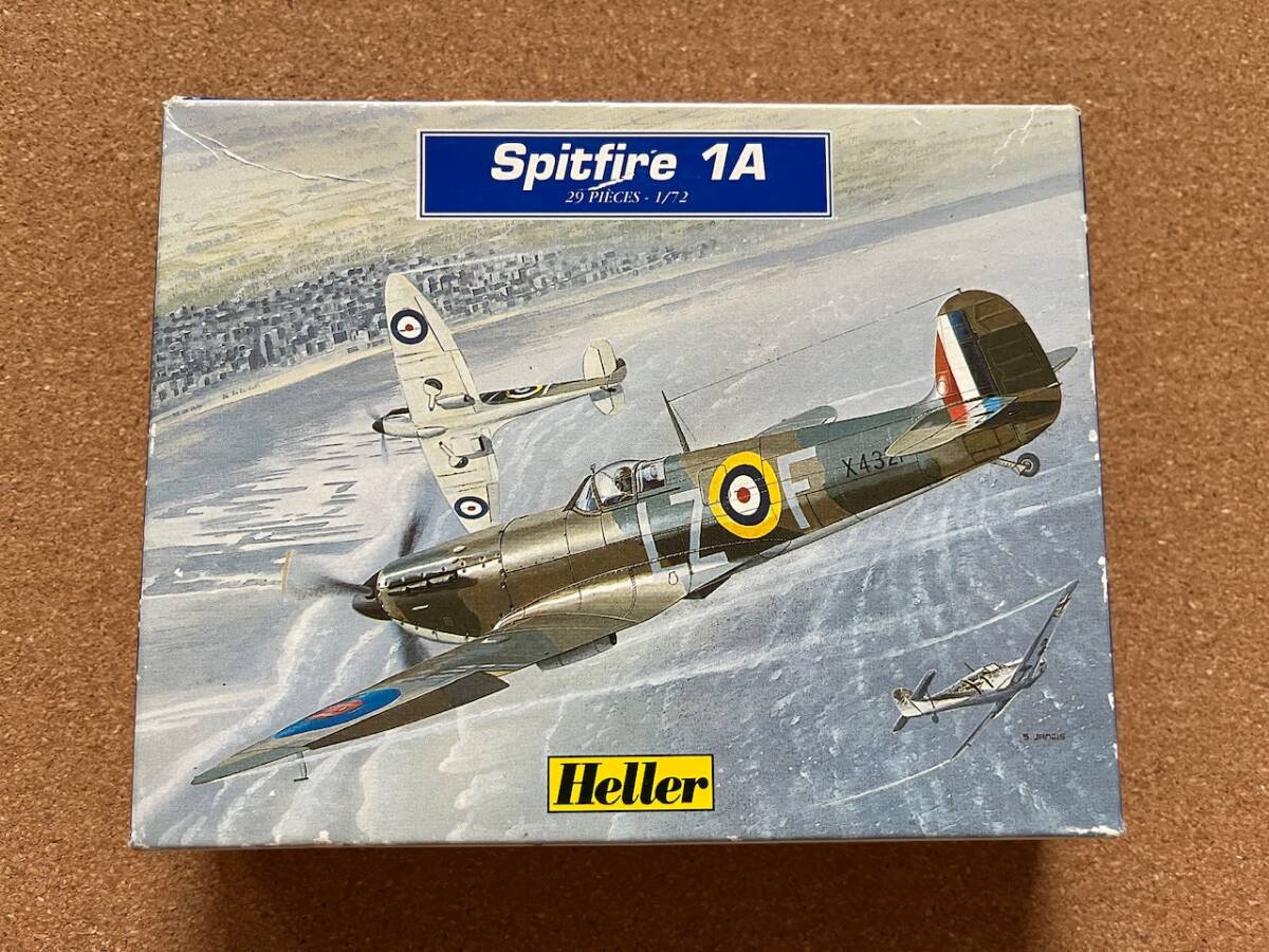 Spitfire 1A Heller 未組み立て 送料140円〜拍卖