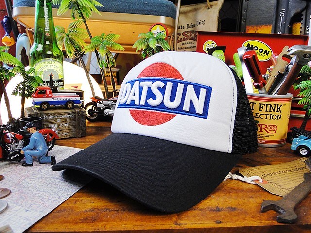 稀少な絶盤モデル 日産 ダットサン オフィシャル メッシュキャップ (ブラック) DATSUN 公式グッズ ニッサン拍卖