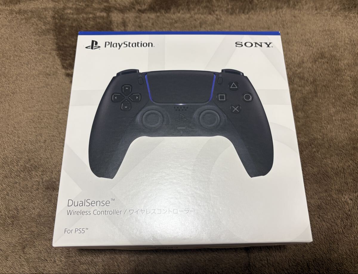 DualSense ワイヤレスコントローラー ミッドナイトブラック拍卖