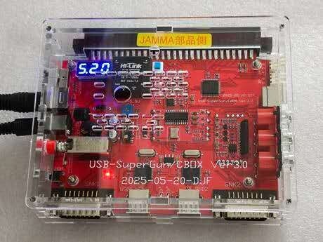 CBOX CU3 コントロールボックス PS3とPS4パッド対応 USB&NEOGEO アーケードゲーム基板用 パナツイン ベガ コンボAV シグマの代用JAMMA拍卖