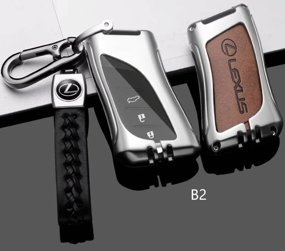 即決*レクサスキーホルダーes 200専用ケースrx 300凌志nx 200新型es 300 h車高級バックル 激安価、4色可選拍卖