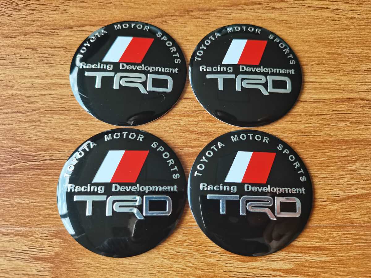 トヨタ Toyota TRD 用 ホイール キャップシール ★ 約直径56.5mm ★4個セット★新品拍卖