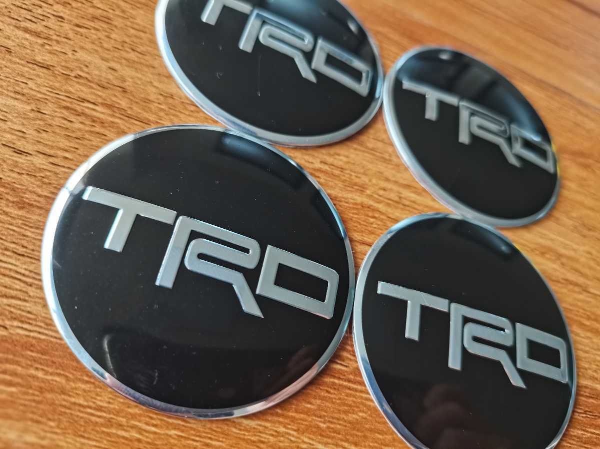 トヨタ TOROTA TRD 用 ホイール キャップシール ★ 約直径56.5mm ★4個セット★拍卖