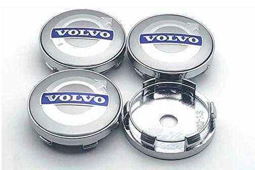 送料無料!VOLVO ホイールセンターキャップ ハブキャップ ホイールカバー センターキャップ バッジ エンブレムステッカー 60mm 4個セット拍卖