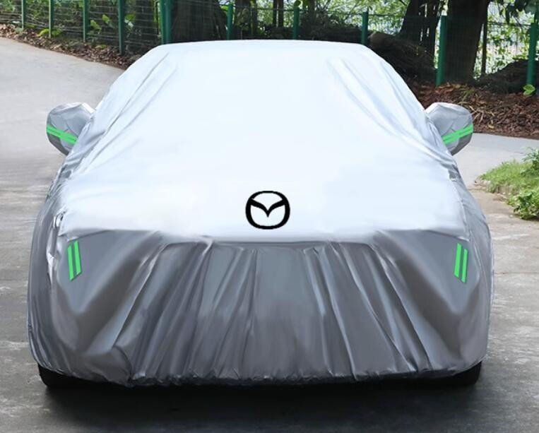 .マツダ ボディカバー アクセラ アテンザ 自動車カバー 専用 日よけ 防水 防塵 防風 カーカバーCX-3 CX-30CX-5CX-8 MAZDA2 MAZDA3 RX-7RX-8拍卖