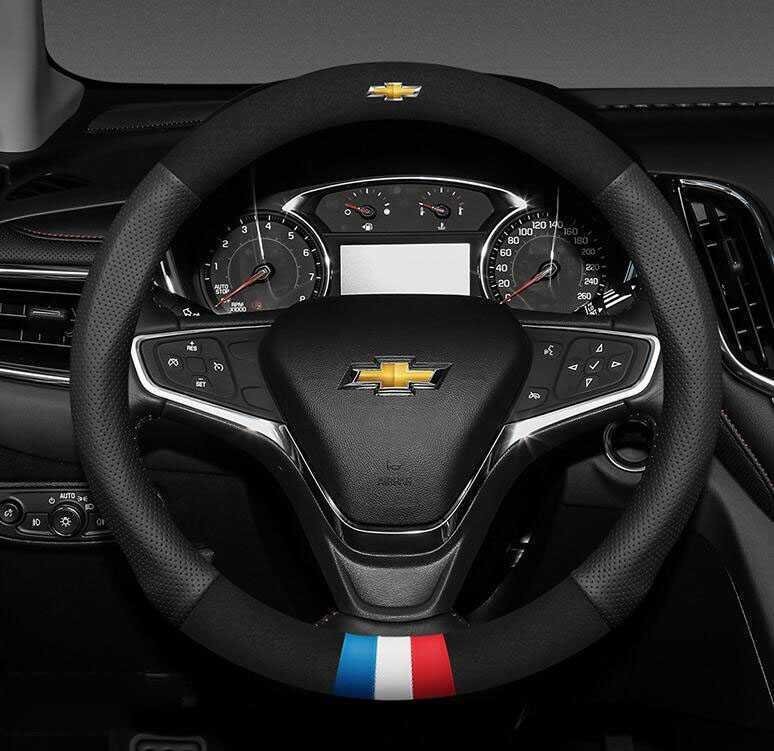 ★激レア★シボレー★ハンドルカバー★高級革★ステアリングカバー★運動型★拍卖