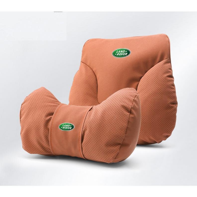 ランドローバー LANDROVER ネックパッド 腰クッション 車用 背もたれクッション ネックピロー ヘッドレスト 背当て 通気性 疲労防止5色選択拍卖