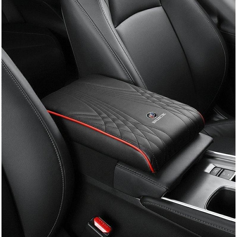 ビュイック 車 アームレストマット コンソールボックスパッド 形状記憶 肘置きカバー 収納ボックスマット 革製 高めパッド 拍卖