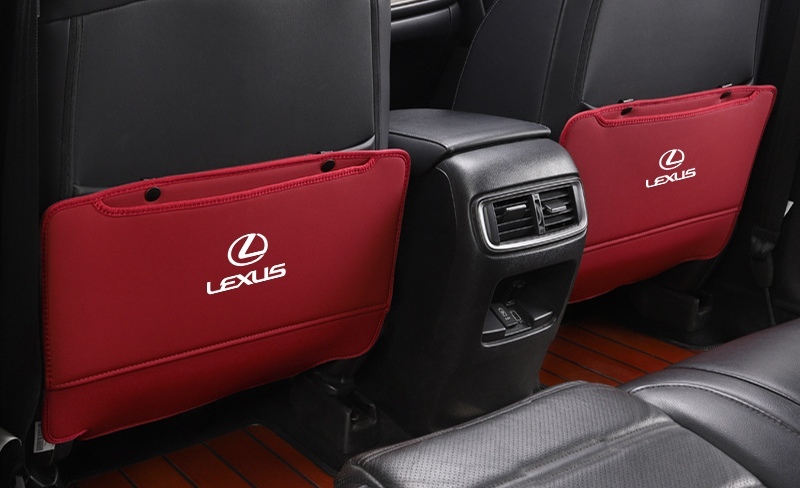 レクサス キックガード カバー ガード マット 2枚セット キックマット 取付簡単 即決 LOGO付 LEXUS IS LS RX CT LC GS LX UX ES HS 3色選択拍卖