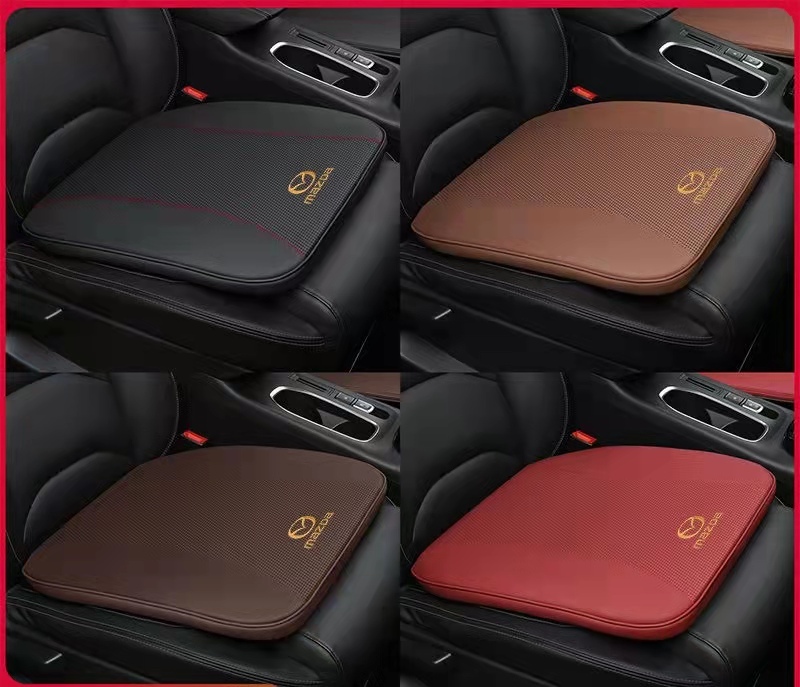 マツダ 車用 シートカバーセット 前座席用2枚 座布団滑り止め シートクッション 低反発 クッション 滑り止め 5色選択可拍卖